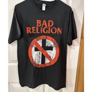 M&O Gold Bad Religion Crossbuster size M punk grunge Y2K